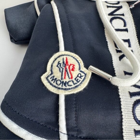 NWT Moncler x Poldo Dog Couture Sweater size 00 Navy Blue - Picture 4 of 11